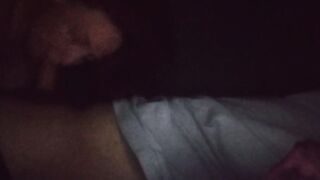 Blowjob in the dark