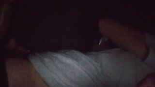 Blowjob in the dark