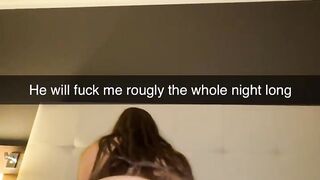 I had a fight with Bf so I fuck my best friend in hotel on Snapchat