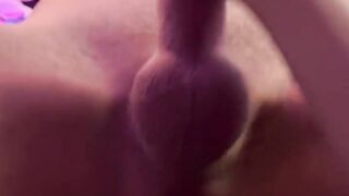 Large dildo anal peg ride and deepthroat