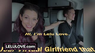 Big lips babe chats on behind porn scenes podcast riding in car about live comedy stage shows hosting/performing - Lelu Love