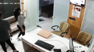 Bank Manager Fucked Desi Girl in the Bank Itself