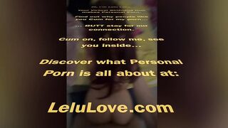 Big boobs babe sucking your dick POV blowjob to doggystyle hair-pulling fucking orgasms to creampie closeup - Lelu Love