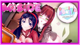 Miside - Doki Doki Literature Club - Mita and Monika wish you!