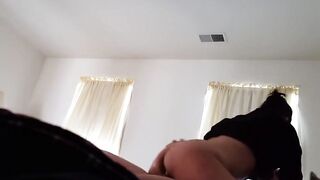 My Horny MILF Housewife Fucks Neighbors Hard Cock while his Wife and our Friends are all Downstairs