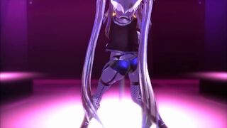 [3d MMD] Ariane Cevaille Pole Dance Breast Expansion #2 (120 FPS) by Silo9