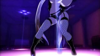 [3d MMD] Ariane Cevaille Pole Dance Breast Expansion #2 (120 FPS) by Silo9