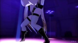 [3d MMD] Ariane Cevaille Pole Dance Breast Expansion #2 (120 FPS) by Silo9