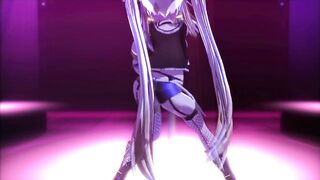 [3d MMD] Ariane Cevaille Pole Dance Breast Expansion #2 (120 FPS) by Silo9