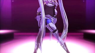 [3d MMD] Ariane Cevaille Pole Dance Breast Expansion #2 (120 FPS) by Silo9