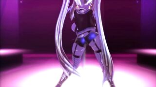 [3d MMD] Ariane Cevaille Pole Dance Breast Expansion #2 (120 FPS) by Silo9