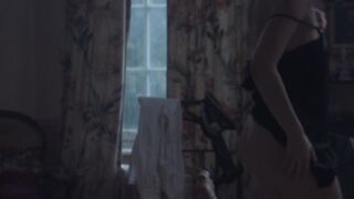 Lily James Nude - 'the Exception' - Topless, Nipples, Ass, Sex, Tits