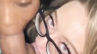 3 Girls Sucking my Dick at Slut College Party