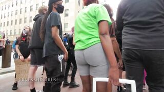 BLM Protest #14 - Supple Ebony Phatty