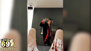 Halloween cosplay blowjob LICKER69