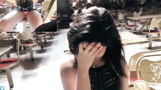 PUPLIC VIBRATING PANTIES ORGASM IN PUBLIC RESTAURANT LUSH