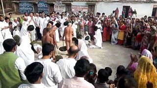 Women of all ages behold nude monks - India's CFNM culture