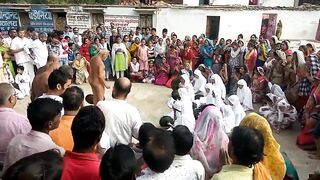 Women of all ages behold nude monks - India's CFNM culture