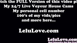 Listen to the LOUD sloshing sounds of her creamy pussy cumming multiple orgasms on his cock, upskirt in stockings - Lelu Love