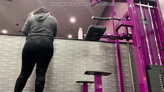 Thick Big Ass Latina Working Out