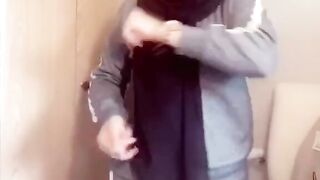 Hijabi belly dancer fap challenge