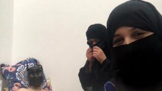 Arab from Kuwait in a niqab