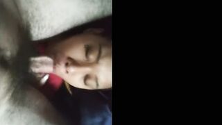 Fucking Big Booty Asian Chick and Busting on Face