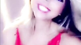 TV Reality Star Maddy Burciaga NIPSLIP Wearing a Nightie (Snapchat)