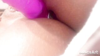 Horny Desi MILF Playing with her Sex Toys