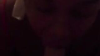 Ebony Sucking White Guy on Periscope