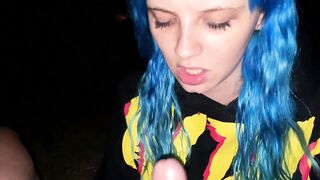 Stoner Emo Girlfriend Sucks & Swallows