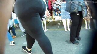 Candid fat Latina booty h99..