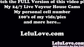 SHE fucks him with his feet & legs in air crazy reverse Amazon position til he cums deep inside her creampie - Lelu Love