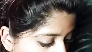 desi expressive indian gives a hot blowjob