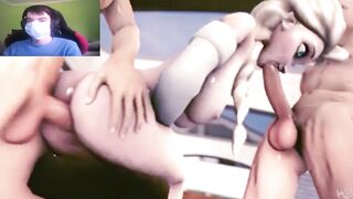 Frozen Anna and Elsa Fingered and Fucked Hard Animation Compilation