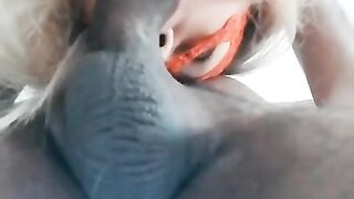 Tik Tok Hot Deepthroat Blowjob with Deep Creampie Dripping Cum Teen Pussy. Close up Porn Vid