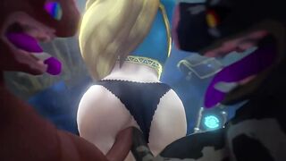 Zelda Enjoying some Bokoblin Dick! | By:Fugtrup