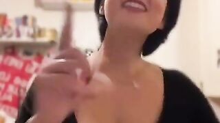 Huge tits tik tok