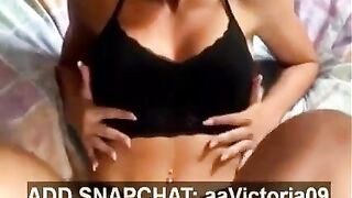 GIRL LETS HER BF DO IT DOGGYSTYLE AND CUM INSIDE LEAKED ON SNAPCHAT