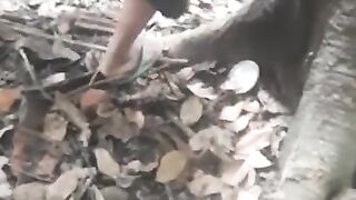 Sri Lankan BIG ASS WIFE Doggy in JUNGLE # පුක ලොකු සකූ එක්ක කැලේ ෆන් එකක්