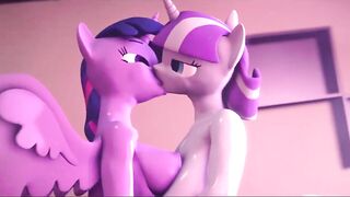 Twilight Sparkle and Velvet having some Fun together | my little Pony | By:Dominothecat