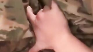 GORGEOUS ARMY BABE GETS POV FUCKED ON SNAPCHAT