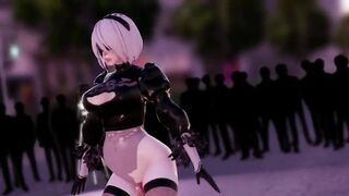 Swing-dance -2B Bokoo (by ggf666 (Lamina dream)