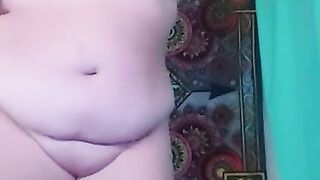 Hot BBW Twerks n Plays with her Pussy on Cam