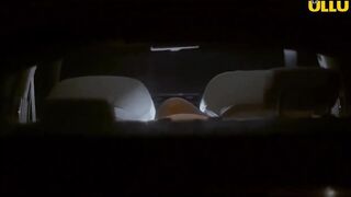 Lovers sex in car