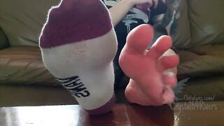 Mistress makes Foot Slave JOI & Cum Countdown