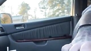 Mature hooker blowjob in car