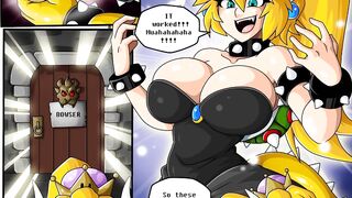 Bowsette Ch01 - the Inflation Mushroom - Expansion Hentai Comic