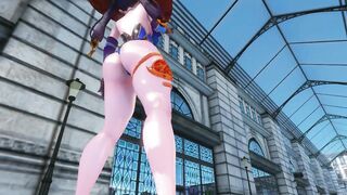 Mmd Mona Shake It. she want your Dick with Cum