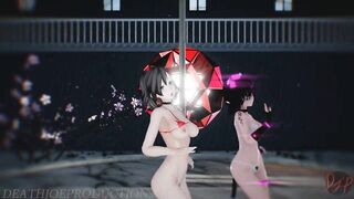 MMD R18 Mitsu and Kaat - Good Night Kiss 1100